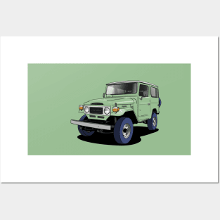 Toyota Land Cruiser FJ Posters and Art